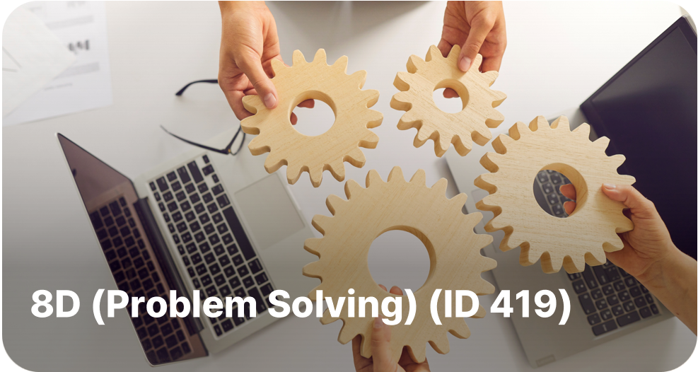 8D(Problem Solving) (ID 419)